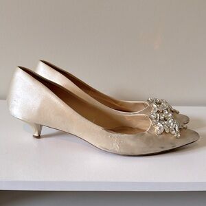 Badgley Mischka Kitten Heels